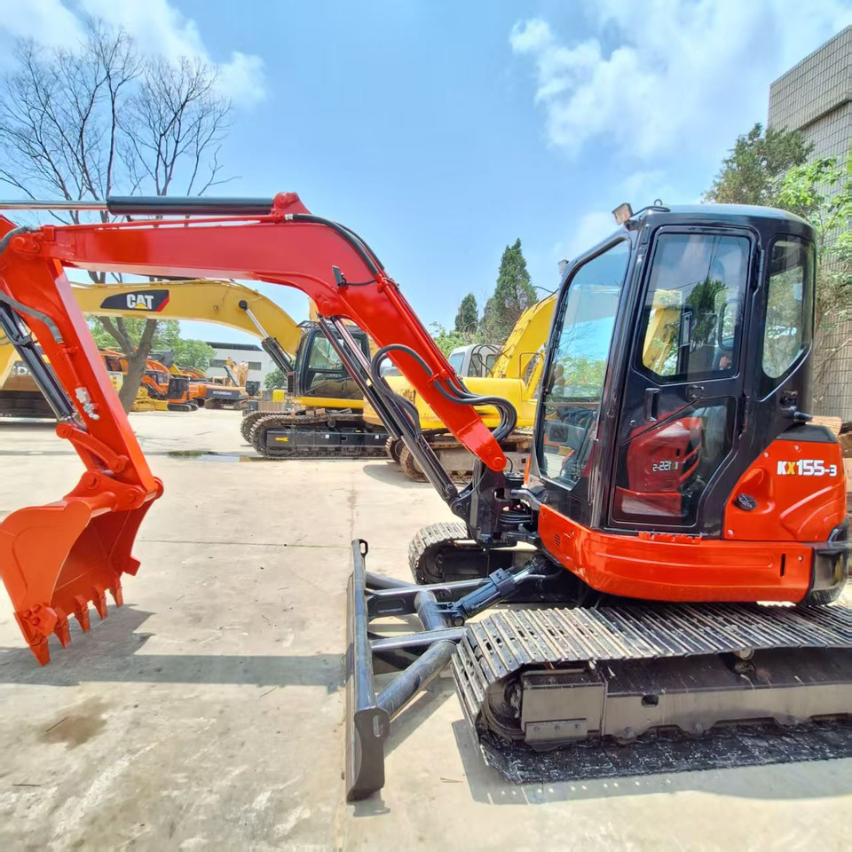Kubota KX155-3 Excavator - Mini excavator: picture 4 Kubota KX155-3 Excavator - Mini excavator: picture 4