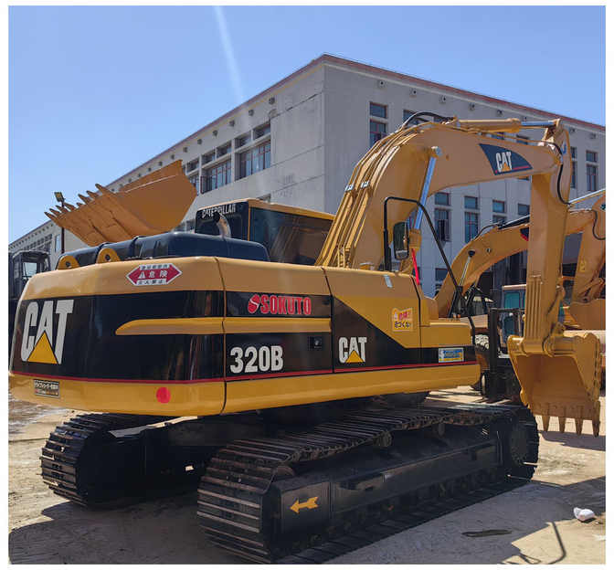 Second hand 20 ton Tracked Excavator Caterpillar CAT 320B 320BL Hydraulic Excavator for Sale - Crawler excavator: picture 1 Second hand 20 ton Tracked Excavator Caterpillar CAT 320B 320BL Hydraulic Excavator for Sale - Crawler excavator: picture 1