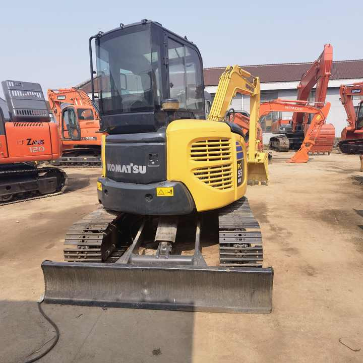 Second hand excavators Komatsu mini excavator PC55MR digger PC35 PC55 PC65 used excavator for sale - Mini excavator: picture 4 Second hand excavators Komatsu mini excavator PC55MR digger PC35 PC55 PC65 used excavator for sale - Mini excavator: picture 4