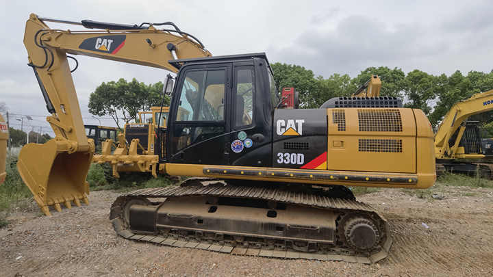 Crawler excavator original Carter CAT330D excavator used big machine CAT330d 30tons digger for hot sale: picture 6