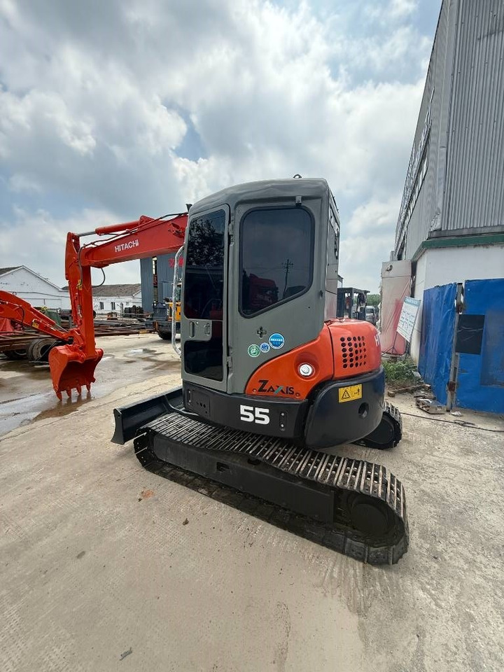 Used and new Mini excavators HITACHI ZX55 air conditioner