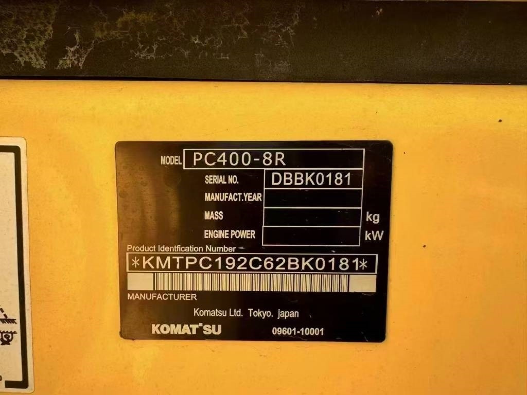 Komatsu PC 400 - Crawler excavator: picture 2 Komatsu PC 400 - Crawler excavator: picture 2