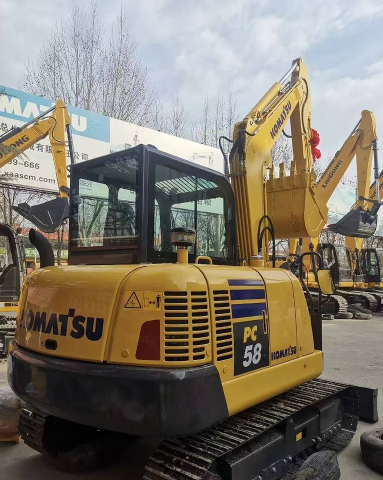 Komatsu PC 58  - Mini excavator: picture 1 Komatsu PC 58  - Mini excavator: picture 1