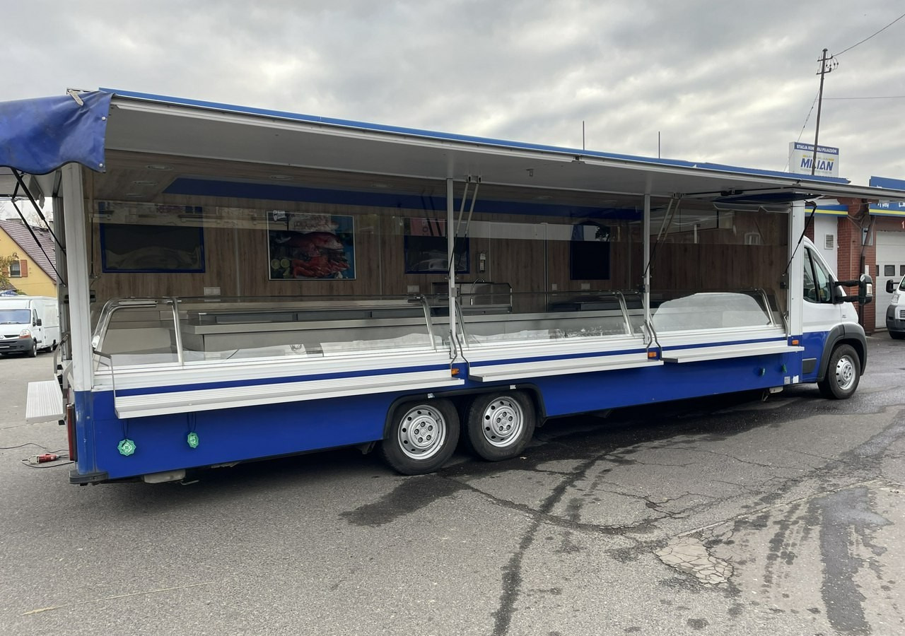 Fiat Ducato Autosklep wędlin Gastronomiczna food truck foodtruck sklep Borco 201 - Vending truck: picture 1 Fiat Ducato Autosklep wędlin Gastronomiczna food truck foodtruck sklep Borco 201 - Vending truck: picture 1