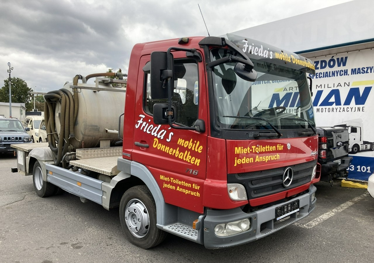 Mercedes-Benz Atego 716 Toitoi WC Asanizacyjny Wuko Kanalizacja Toi Toi Atego716 Toitoi dowywozu WC Asanizacyjny Wuko Kanalizacja ... - Garbage truck: picture 2 Mercedes-Benz Atego 716 Toitoi WC Asanizacyjny Wuko Kanalizacja Toi Toi Atego716 Toitoi dowywozu WC Asanizacyjny Wuko Kanalizacja ... - Garbage truck: picture 2