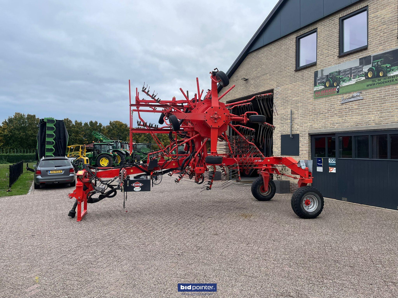 Kuhn GA8521 - Tedder/ Rake: picture 3 Kuhn GA8521 - Tedder/ Rake: picture 3