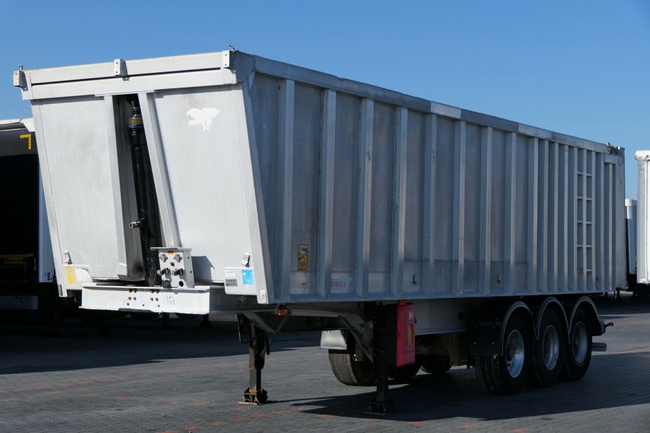 Benalu TIPPER 45 M3/WHOLE ALUMINIUM/5700 KG/FLAP-DOORS - Tipper semi-trailer: picture 2 Benalu TIPPER 45 M3/WHOLE ALUMINIUM/5700 KG/FLAP-DOORS - Tipper semi-trailer: picture 2