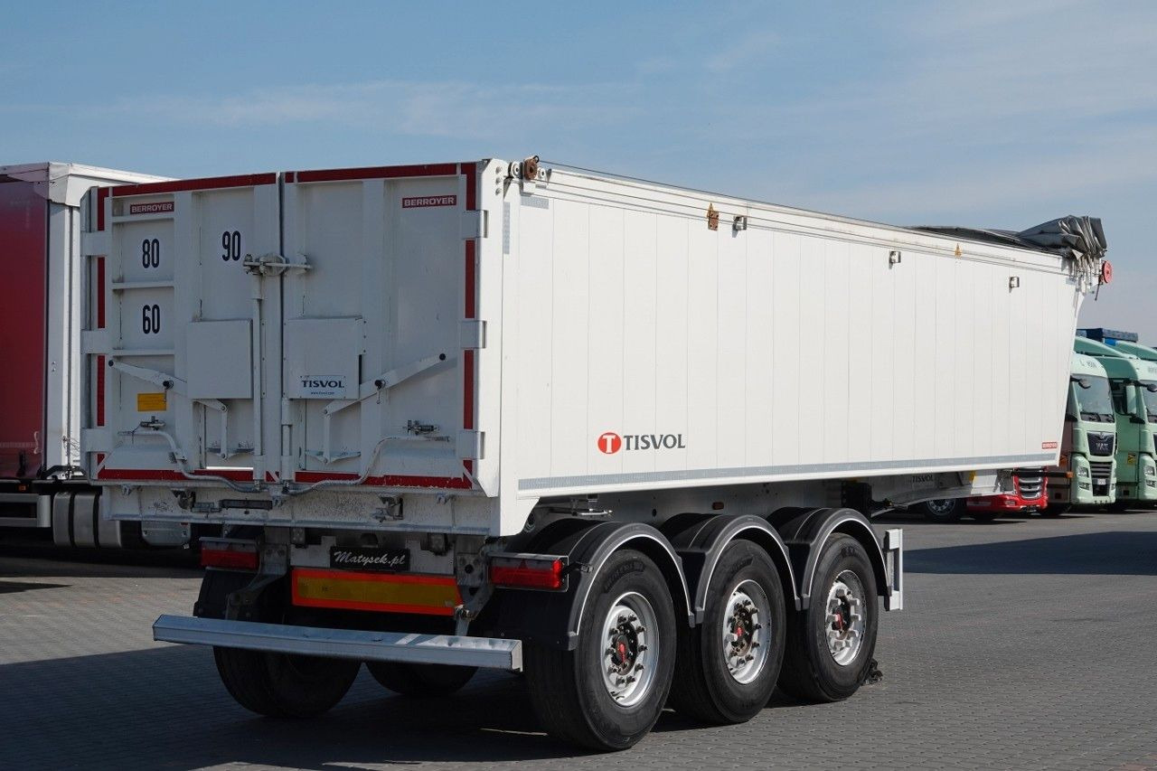 Benalu TISVOL / WYWROTKA 28 m3 / KLAPO-DRZWI / WAGA: 52 - Tipper semi-trailer: picture 4 Benalu TISVOL / WYWROTKA 28 m3 / KLAPO-DRZWI / WAGA: 52 - Tipper semi-trailer: picture 4
