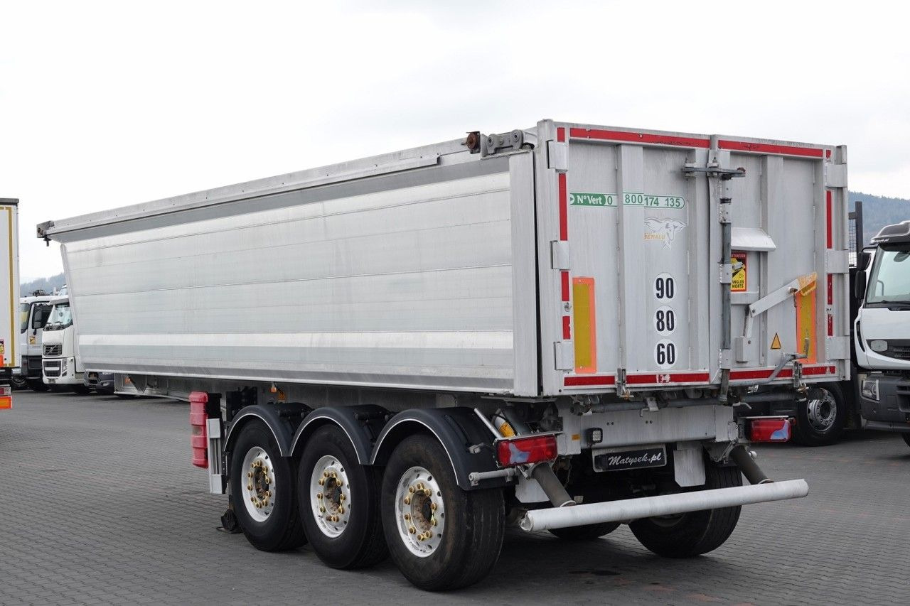 Benalu WYWROTKA / 25 m3 / ALUMINIOWA / OŚ PODNOSZONA / - Tipper semi-trailer: picture 2 Benalu WYWROTKA / 25 m3 / ALUMINIOWA / OŚ PODNOSZONA / - Tipper semi-trailer: picture 2