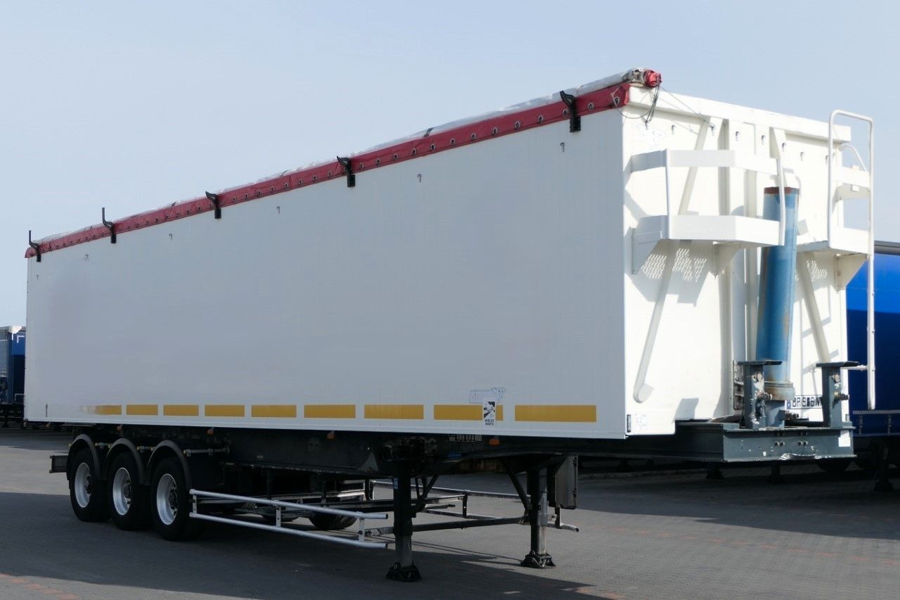 Benalu WYWROTKA 75 m3 / ALUFELGI / SPROWADZONA - Tipper semi-trailer: picture 1 Benalu WYWROTKA 75 m3 / ALUFELGI / SPROWADZONA - Tipper semi-trailer: picture 1