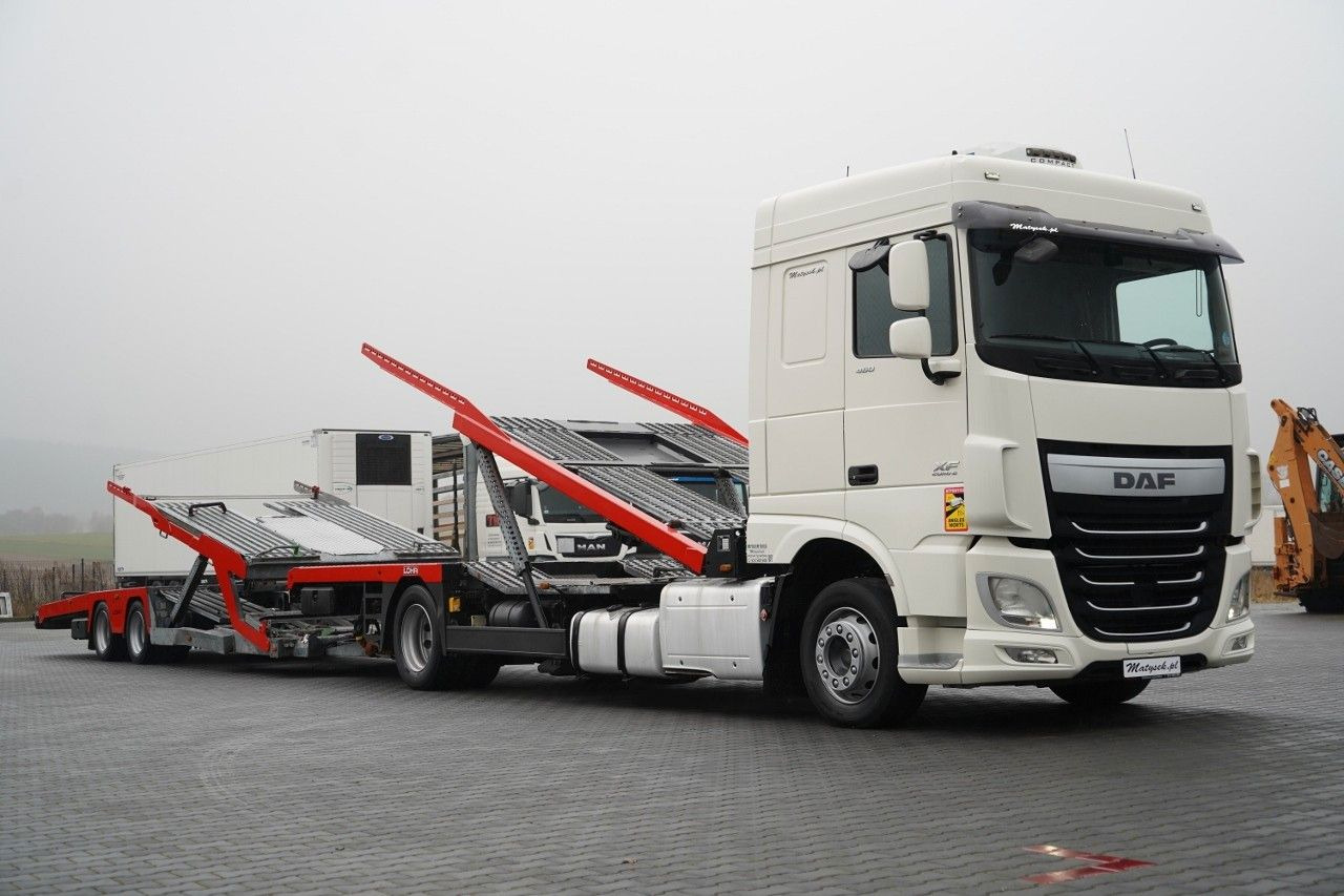 DAF XF 480 / LORA / LOHR / 16,5 M / 4 DOSTAWCZAKI / - Autotransporter truck: picture 5 DAF XF 480 / LORA / LOHR / 16,5 M / 4 DOSTAWCZAKI / - Autotransporter truck: picture 5