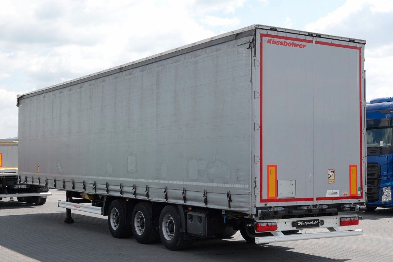 Kässbohrer FIRANKA / MEGA / LOW DECK / DACH PODNOSZONY / 2 - Curtainsider semi-trailer: picture 3 Kässbohrer FIRANKA / MEGA / LOW DECK / DACH PODNOSZONY / 2 - Curtainsider semi-trailer: picture 3