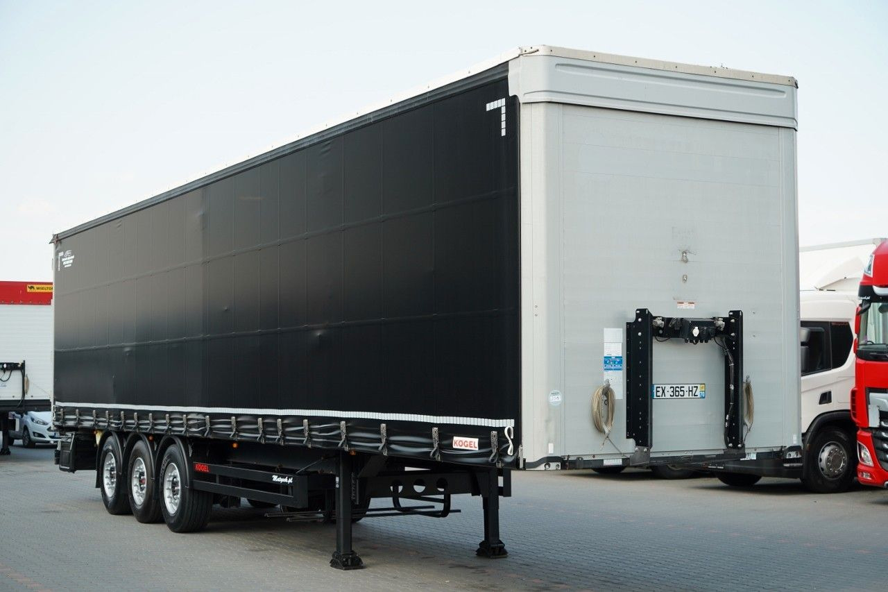 Kögel FIRANKA STANDARD / OŚ PODNOSZONA / MOCNA PODŁOGA - Curtainsider semi-trailer: picture 1 Kögel FIRANKA STANDARD / OŚ PODNOSZONA / MOCNA PODŁOGA - Curtainsider semi-trailer: picture 1