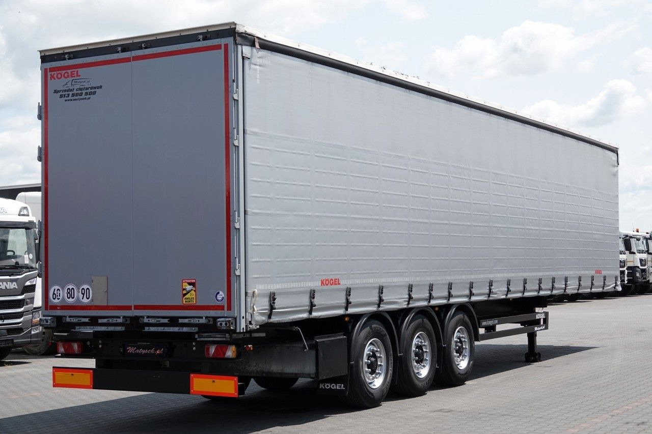 Kögel FIRANKA STANDARD / OŚ PODNOSZONA / PLANDEKA ZBR - Curtainsider semi-trailer: picture 5 Kögel FIRANKA STANDARD / OŚ PODNOSZONA / PLANDEKA ZBR - Curtainsider semi-trailer: picture 5
