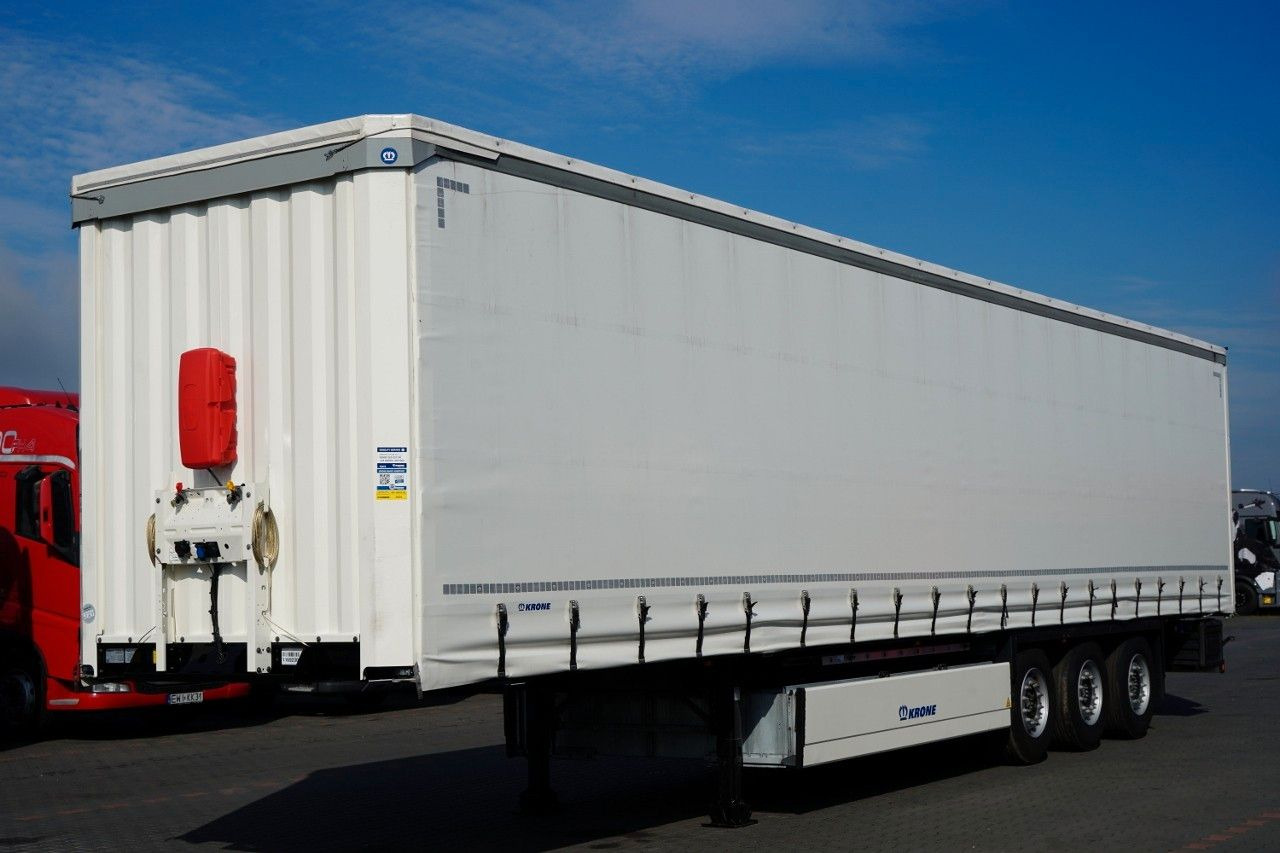 Krone FIRANKA / 2024 ROK / KOSZ NA PALETY / 2 OSIE POD - Curtainsider semi-trailer: picture 1 Krone FIRANKA / 2024 ROK / KOSZ NA PALETY / 2 OSIE POD - Curtainsider semi-trailer: picture 1
