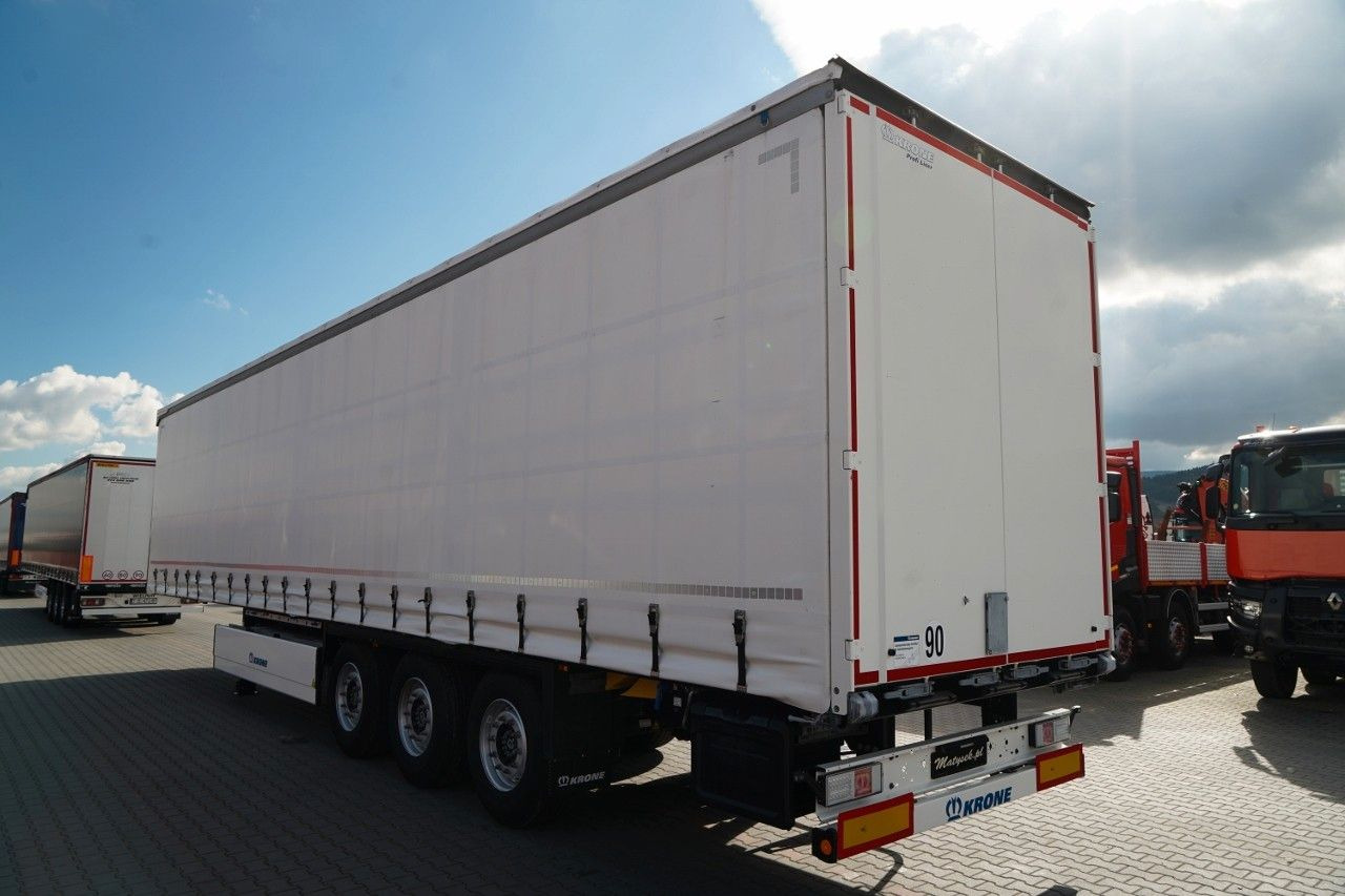 Krone FIRANKA / KOSZ NA PALETY / 2 OSIE PODNOSZONE / 2 - Curtainsider semi-trailer: picture 5 Krone FIRANKA / KOSZ NA PALETY / 2 OSIE PODNOSZONE / 2 - Curtainsider semi-trailer: picture 5