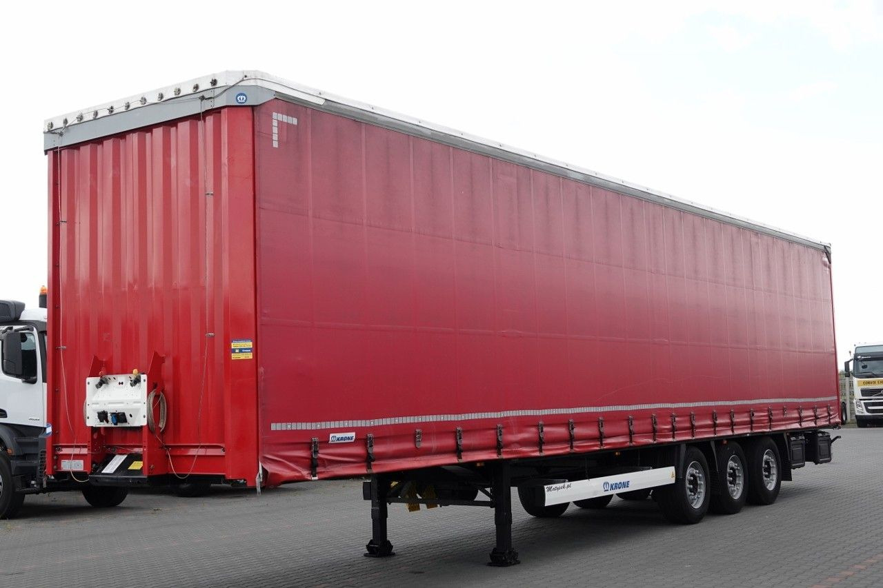 Krone FIRANKA / STANDARD / OŚ PODNOSZONA / PODNOSZONY - Curtainsider semi-trailer: picture 2 Krone FIRANKA / STANDARD / OŚ PODNOSZONA / PODNOSZONY - Curtainsider semi-trailer: picture 2
