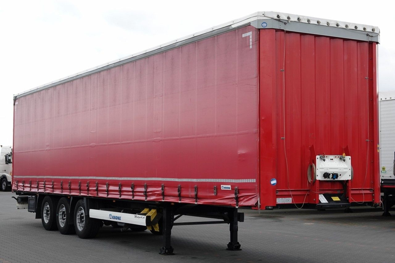 Krone FIRANKA / STANDARD / OŚ PODNOSZONA / PODNOSZONY - Curtainsider semi-trailer: picture 1 Krone FIRANKA / STANDARD / OŚ PODNOSZONA / PODNOSZONY - Curtainsider semi-trailer: picture 1