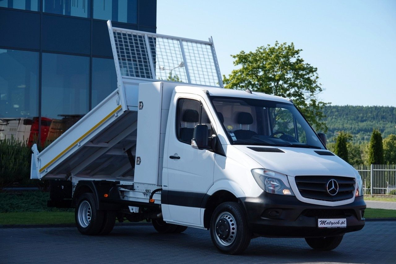 Mercedes-Benz SPRINTER / WYWROTKA - 3M / BLIŹNIAK / MANUAL / 2 - Tipper van: picture 1 Mercedes-Benz SPRINTER / WYWROTKA - 3M / BLIŹNIAK / MANUAL / 2 - Tipper van: picture 1