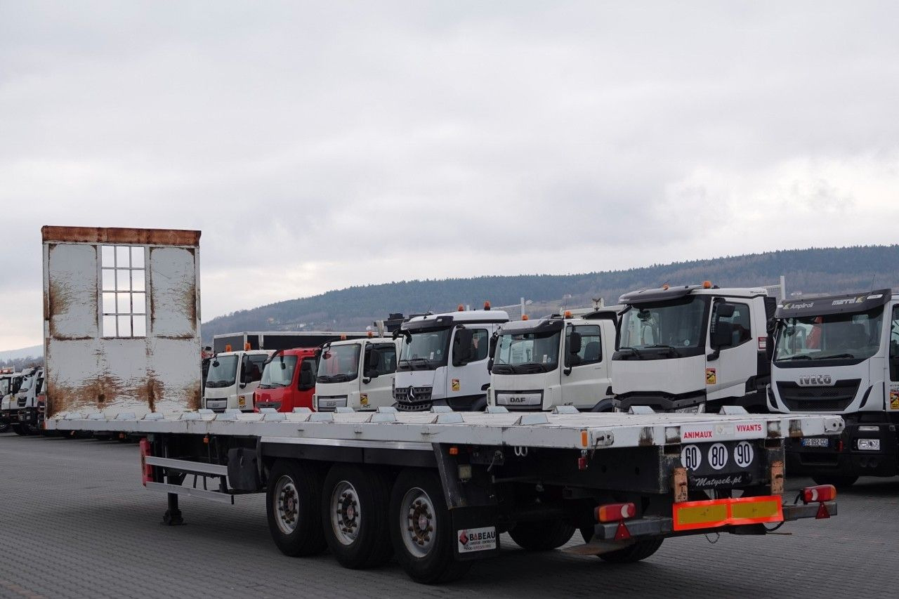 Samro NACZEPA PLATFORMA / MOCNA PODŁOGA / OSIE SAF - Dropside/ Flatbed semi-trailer: picture 4 Samro NACZEPA PLATFORMA / MOCNA PODŁOGA / OSIE SAF - Dropside/ Flatbed semi-trailer: picture 4
