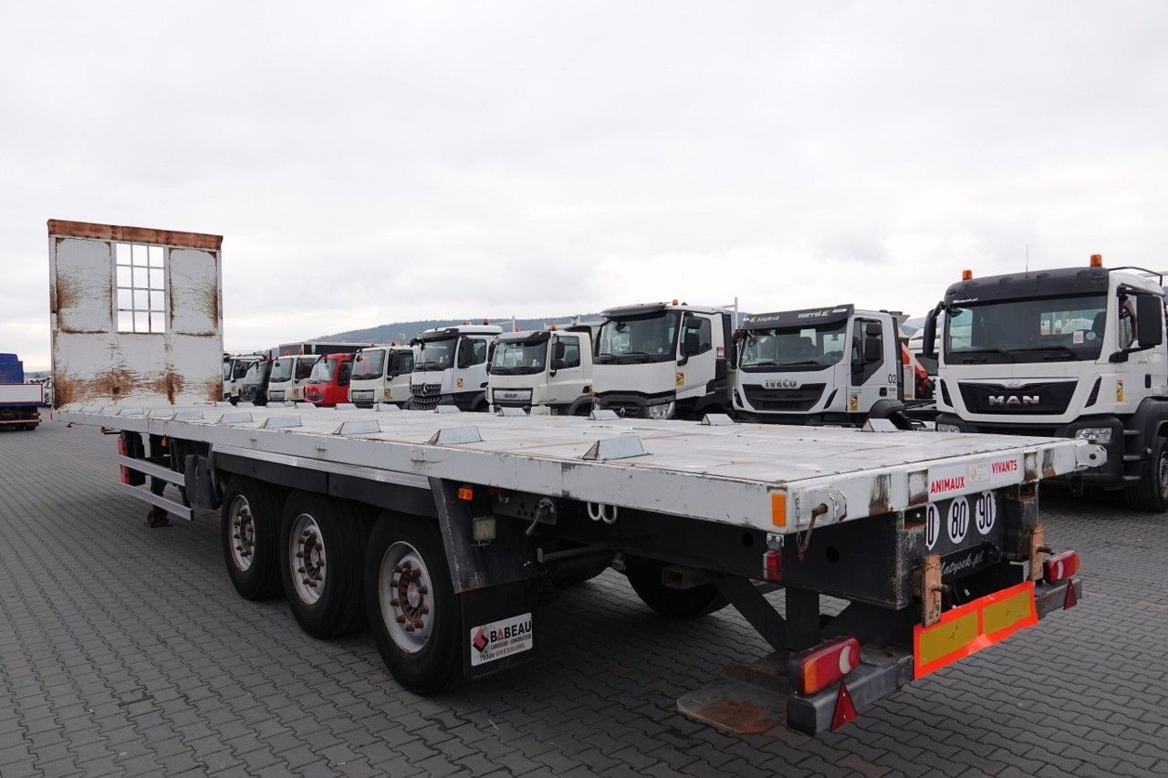 Samro NACZEPA PLATFORMA / MOCNA PODŁOGA / OSIE SAF - Dropside/ Flatbed semi-trailer: picture 3 Samro NACZEPA PLATFORMA / MOCNA PODŁOGA / OSIE SAF - Dropside/ Flatbed semi-trailer: picture 3