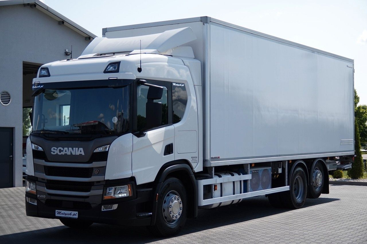 Scania P 410 / 6X2 /CHŁODNIA / SLÓWKA / Agregat THERMO - Refrigerator truck: picture 2 Scania P 410 / 6X2 /CHŁODNIA / SLÓWKA / Agregat THERMO - Refrigerator truck: picture 2