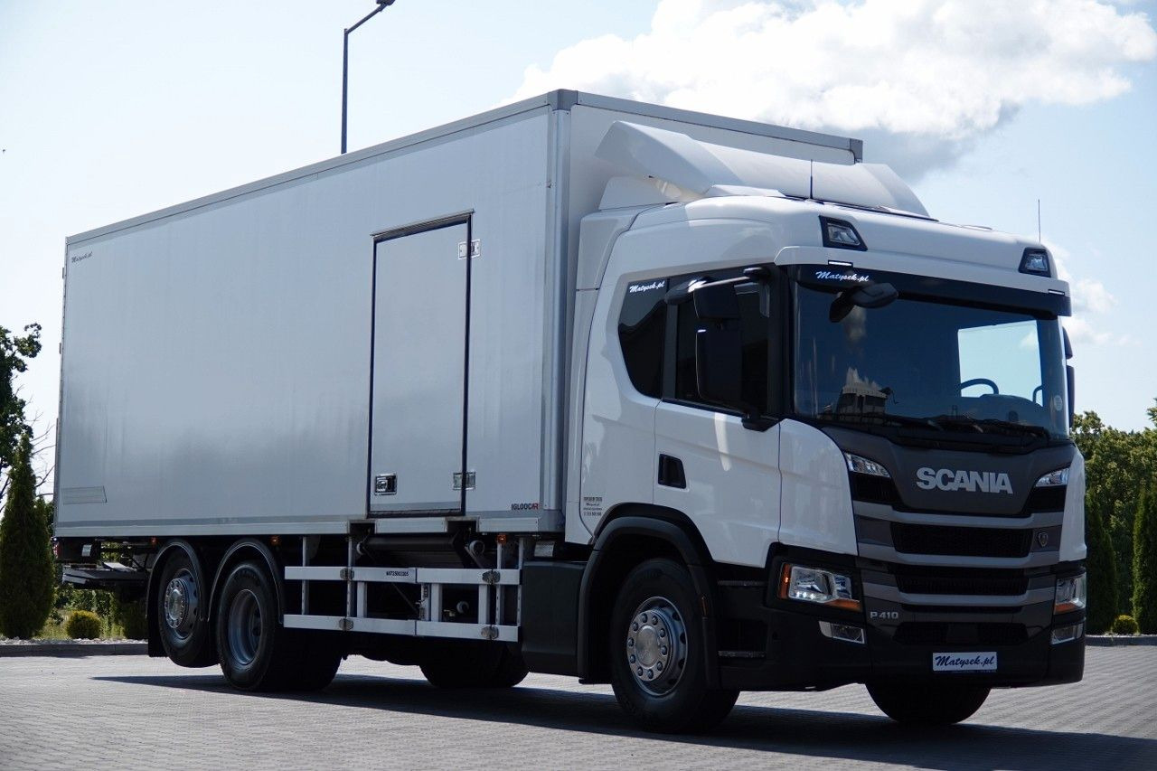 Scania P 410 / 6X2 /CHŁODNIA / SLÓWKA / Agregat THERMO - Refrigerator truck: picture 1 Scania P 410 / 6X2 /CHŁODNIA / SLÓWKA / Agregat THERMO - Refrigerator truck: picture 1