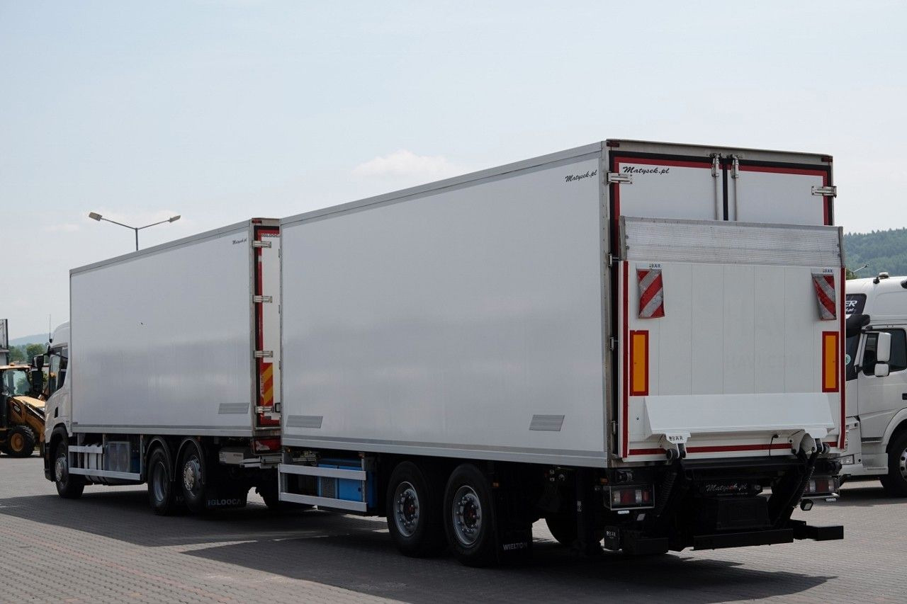 Scania P 410 / CHŁODNIA / ZESTAW TANDEM / PRZEJAZDOWY / - Refrigerator truck: picture 4 Scania P 410 / CHŁODNIA / ZESTAW TANDEM / PRZEJAZDOWY / - Refrigerator truck: picture 4
