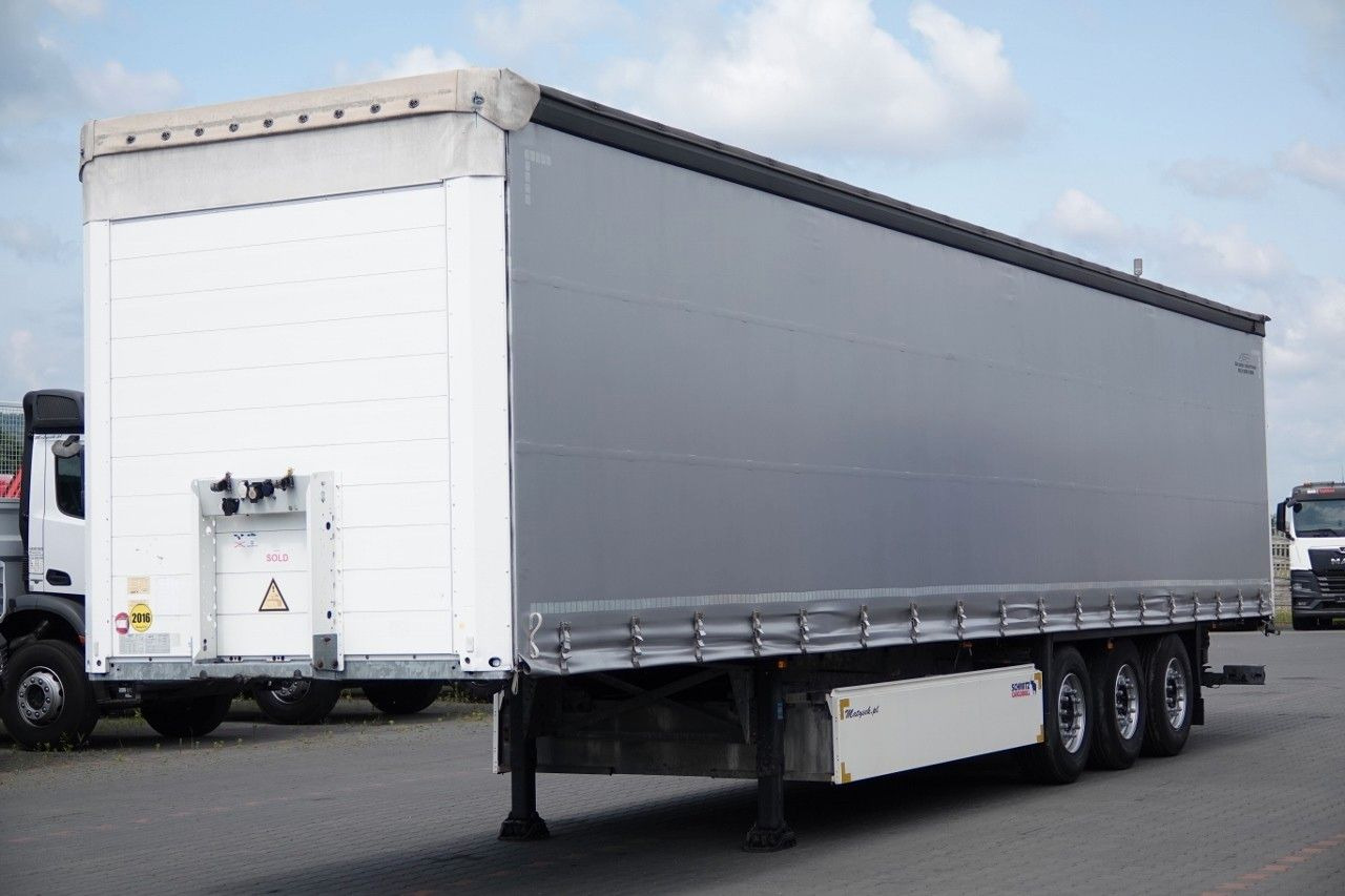Schmitz Cargobull FIRANKA / STANDARD / OŚ PODNOSZONA / KOSZ NA PA - Curtainsider semi-trailer: picture 1 Schmitz Cargobull FIRANKA / STANDARD / OŚ PODNOSZONA / KOSZ NA PA - Curtainsider semi-trailer: picture 1