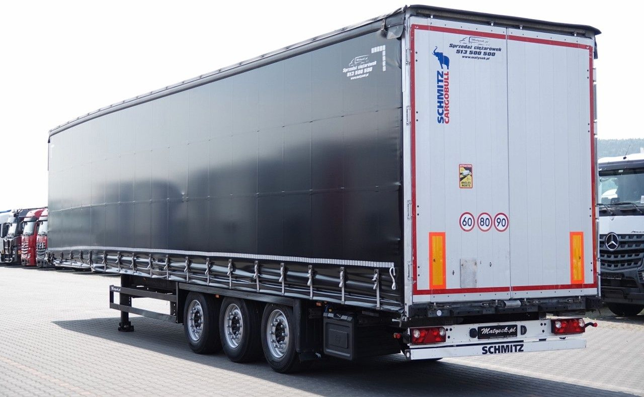 Schmitz Cargobull FIRANKA / VARIOS / 385/55 R22,5 / DACH PODNOSZO - Curtainsider semi-trailer: picture 3 Schmitz Cargobull FIRANKA / VARIOS / 385/55 R22,5 / DACH PODNOSZO - Curtainsider semi-trailer: picture 3