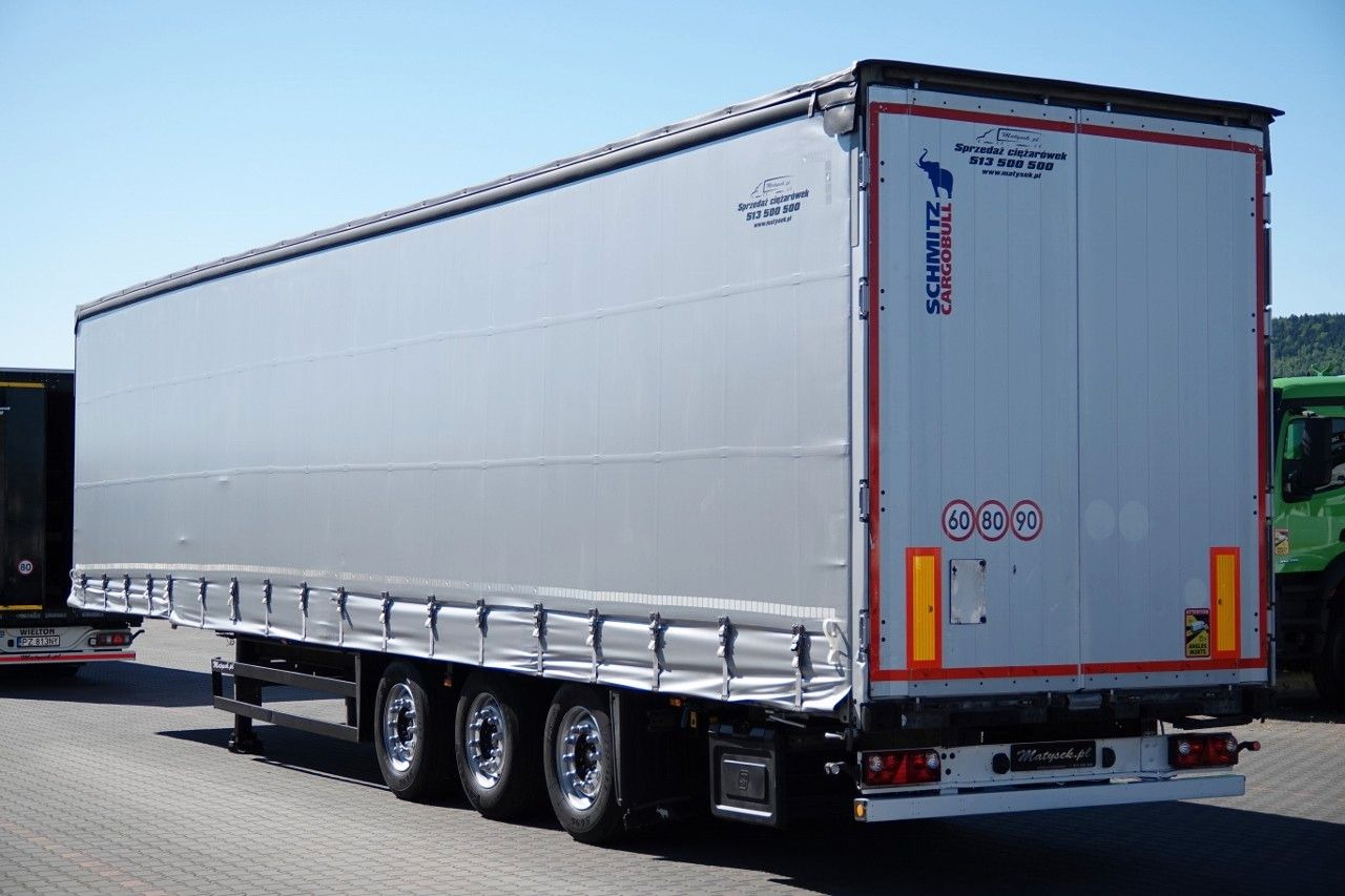 Schmitz Cargobull FIRANKA / VARIOS / 385/55 R22,5 / DACH PODNOSZON - Curtainsider semi-trailer: picture 2 Schmitz Cargobull FIRANKA / VARIOS / 385/55 R22,5 / DACH PODNOSZON - Curtainsider semi-trailer: picture 2