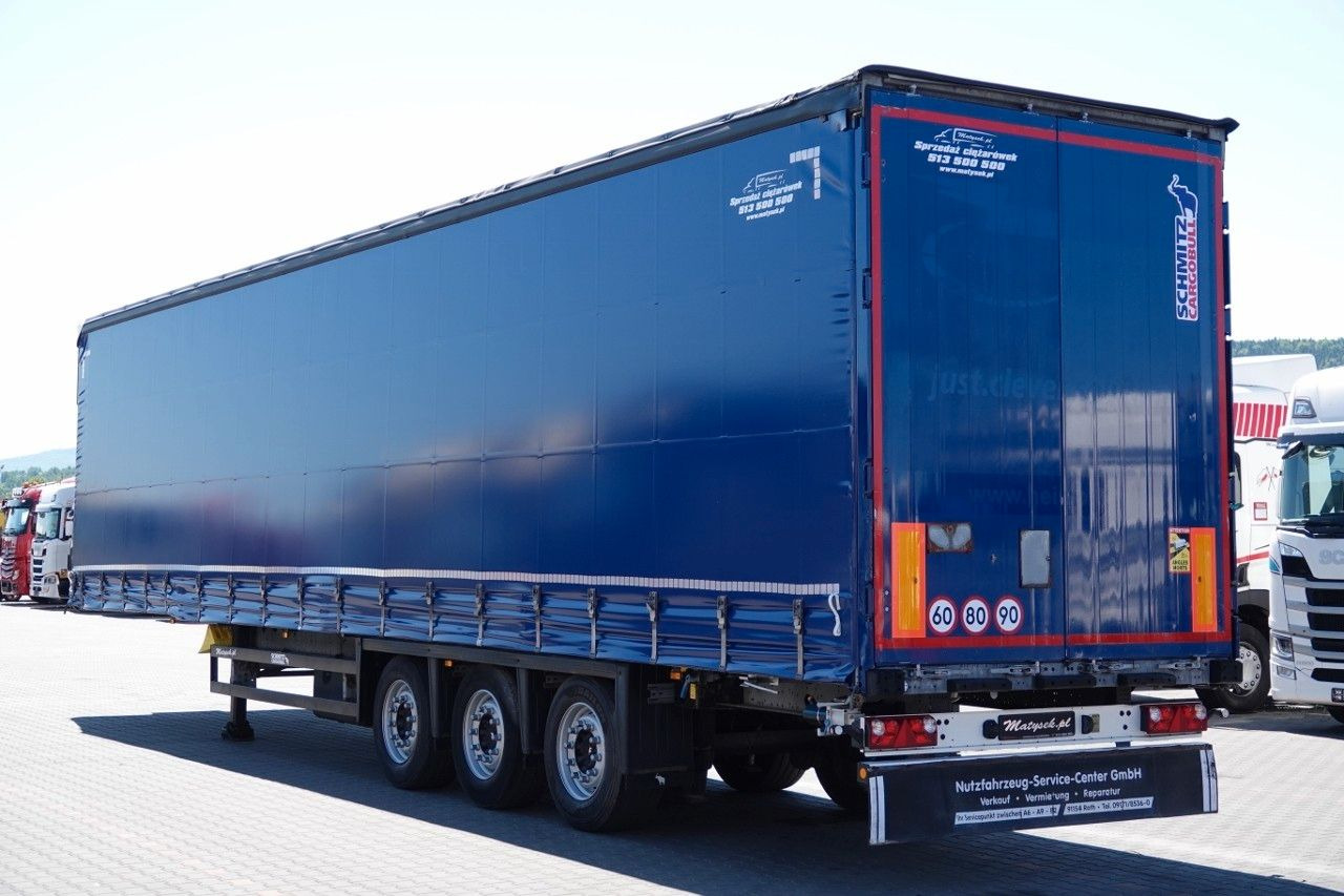 Schmitz Cargobull FIRANKA / VARIOS / 385/55 R22,5 / DACH PODNOSZON - Curtainsider semi-trailer: picture 2 Schmitz Cargobull FIRANKA / VARIOS / 385/55 R22,5 / DACH PODNOSZON - Curtainsider semi-trailer: picture 2