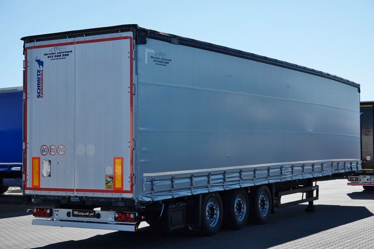 Schmitz Cargobull FIRANKA / VARIOS / 385/55 R22,5 / DACH PODNOSZON - Curtainsider semi-trailer: picture 3 Schmitz Cargobull FIRANKA / VARIOS / 385/55 R22,5 / DACH PODNOSZON - Curtainsider semi-trailer: picture 3