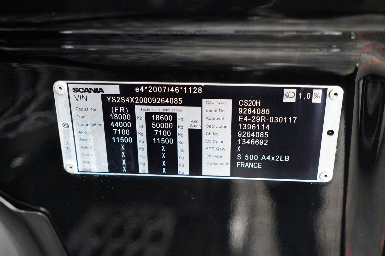 Tractor unit Scania S 500 / RETARDER / I-PARK COOL / NAVI / PO KONTR: picture 18