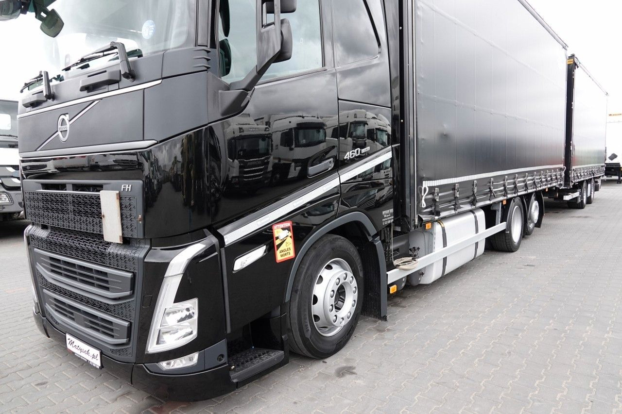 Volvo FH 460 / I-SAVE / XXL / ZESTAW TANDEM PRZEJAZDOW - Curtainsider truck: picture 5 Volvo FH 460 / I-SAVE / XXL / ZESTAW TANDEM PRZEJAZDOW - Curtainsider truck: picture 5