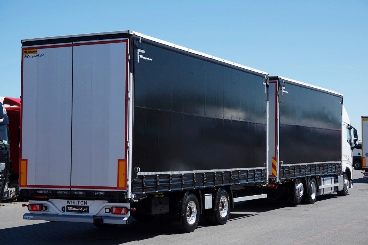 Volvo FH 460 / ZESTAW TANDEM / 120 M3 / FULL AIRMATIC - Curtainsider truck: picture 4 Volvo FH 460 / ZESTAW TANDEM / 120 M3 / FULL AIRMATIC - Curtainsider truck: picture 4