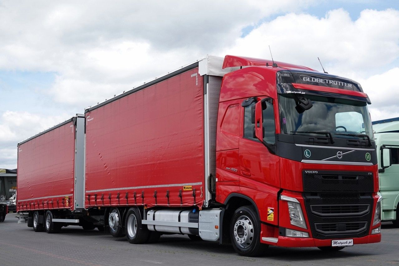 Volvo FH 460 / ZESTAW TANDEM 120 M3 / I-PARK COOL - Curtainsider truck: picture 1 Volvo FH 460 / ZESTAW TANDEM 120 M3 / I-PARK COOL - Curtainsider truck: picture 1