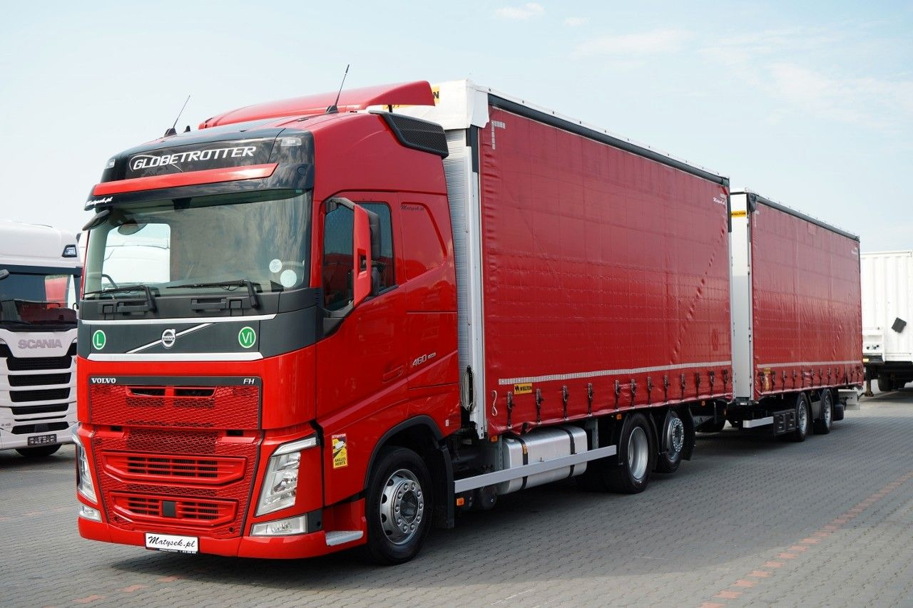 Volvo FH 460 / ZESTAW TANDEM / PRZEJAZDOWY / MEGA / I- - Curtainsider truck: picture 1 Volvo FH 460 / ZESTAW TANDEM / PRZEJAZDOWY / MEGA / I- - Curtainsider truck: picture 1