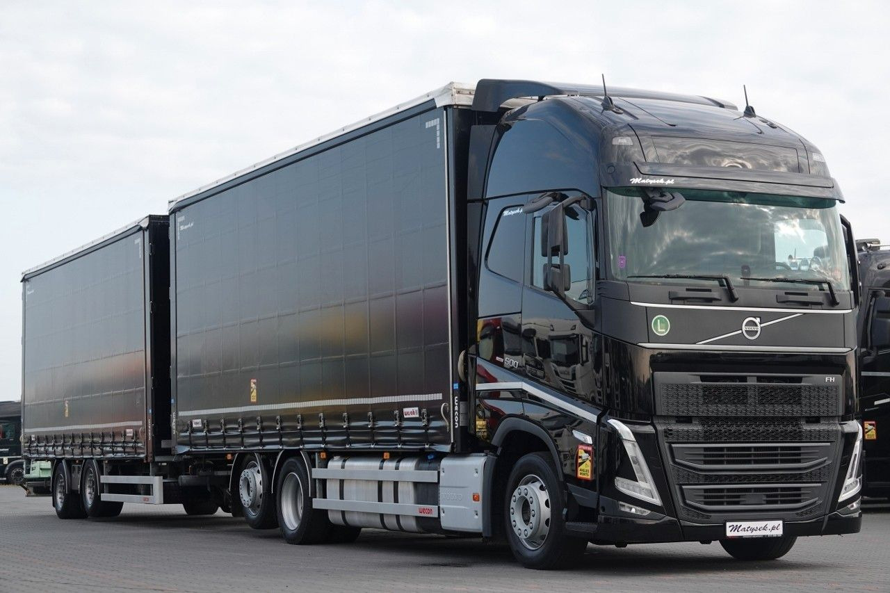 Volvo FH 500 / I-SAVE / XL / ZESTAW TANDEM PRZEJAZDOWY - Curtainsider truck: picture 5 Volvo FH 500 / I-SAVE / XL / ZESTAW TANDEM PRZEJAZDOWY - Curtainsider truck: picture 5