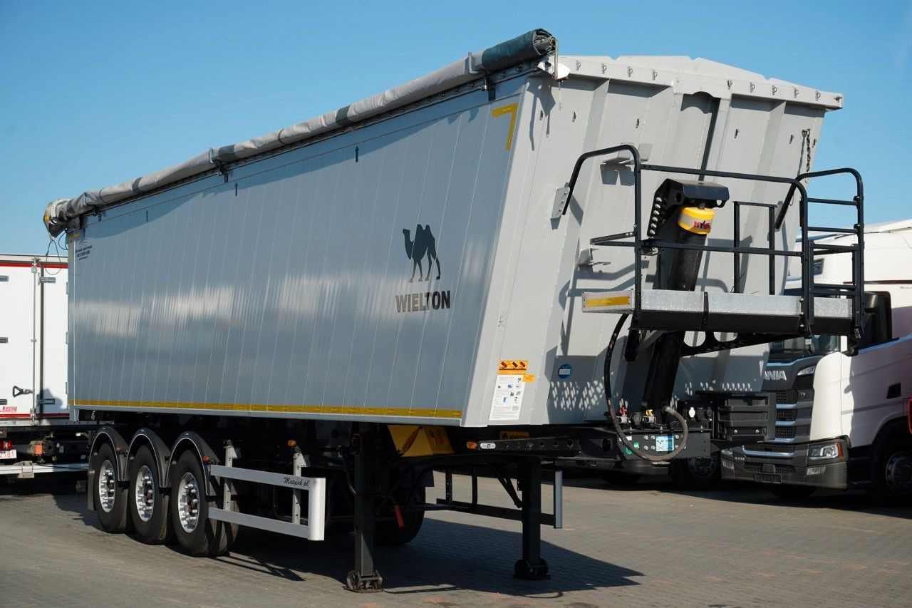 Wielton WYWROTKA 55 m3 / 2023 / MAŁO UŻYWANA / 80 TYS. K - Tipper semi-trailer: picture 1 Wielton WYWROTKA 55 m3 / 2023 / MAŁO UŻYWANA / 80 TYS. K - Tipper semi-trailer: picture 1