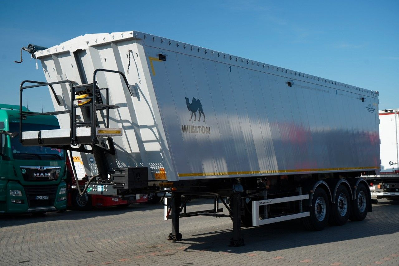 Wielton WYWROTKA 55 m3 / 2023 / MAŁO UŻYWANA / 80 TYS. K - Tipper semi-trailer: picture 3 Wielton WYWROTKA 55 m3 / 2023 / MAŁO UŻYWANA / 80 TYS. K - Tipper semi-trailer: picture 3