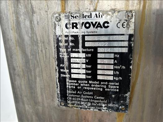 Packaging machinery Cryovac STE96-600 Hot water shrink tunnel: picture 9
