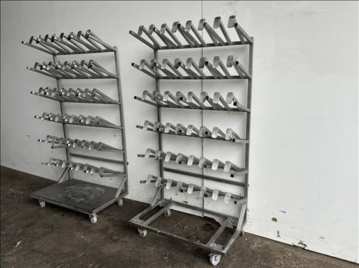 NNP Stainless boot rack - Food processing equipment: picture 2 NNP Stainless boot rack - Food processing equipment: picture 2