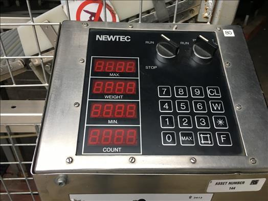 Newtec 5000C Checkweigher roller conveyor - Food processing equipment: picture 4 Newtec 5000C Checkweigher roller conveyor - Food processing equipment: picture 4