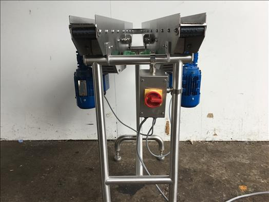 Priden stainless twin lane V conveyor - Conveyor: picture 2 Priden stainless twin lane V conveyor - Conveyor: picture 2