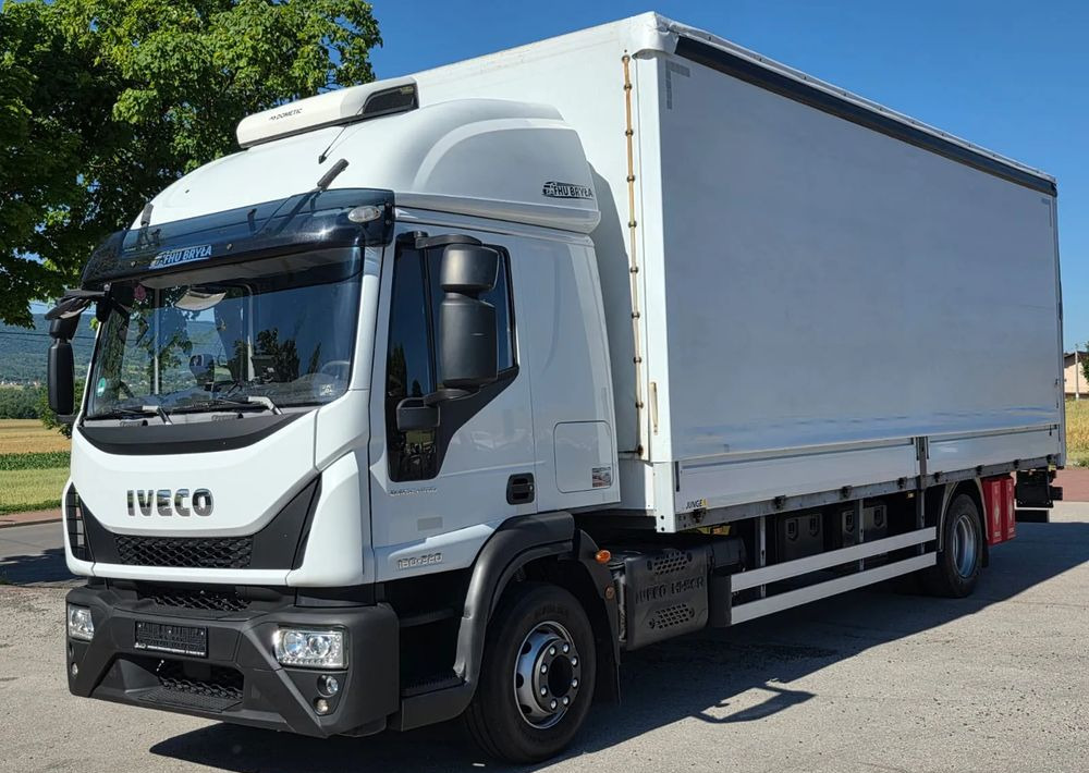 Iveco EUROCARGO 160E320/FIRANKA/WINDA/AUTOMAT/NISKI PRZEBIEG/E6/SPROWADZONY/PIERWSZY WŁAŚCICIEL - Curtainsider truck: picture 1 Iveco EUROCARGO 160E320/FIRANKA/WINDA/AUTOMAT/NISKI PRZEBIEG/E6/SPROWADZONY/PIERWSZY WŁAŚCICIEL - Curtainsider truck: picture 1