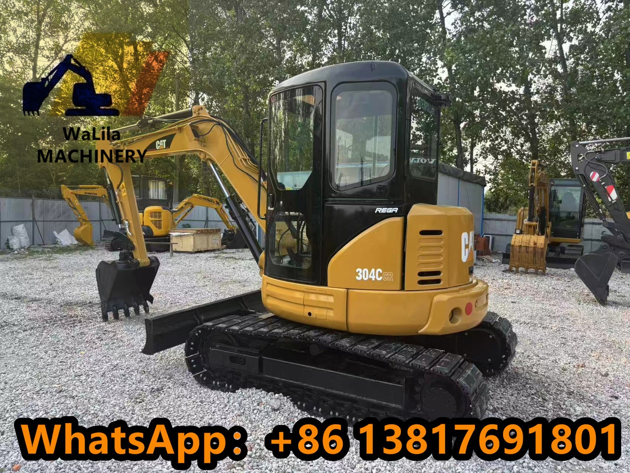 CATERPILLAR 304CCR - Mini excavator: picture 3 CATERPILLAR 304CCR - Mini excavator: picture 3