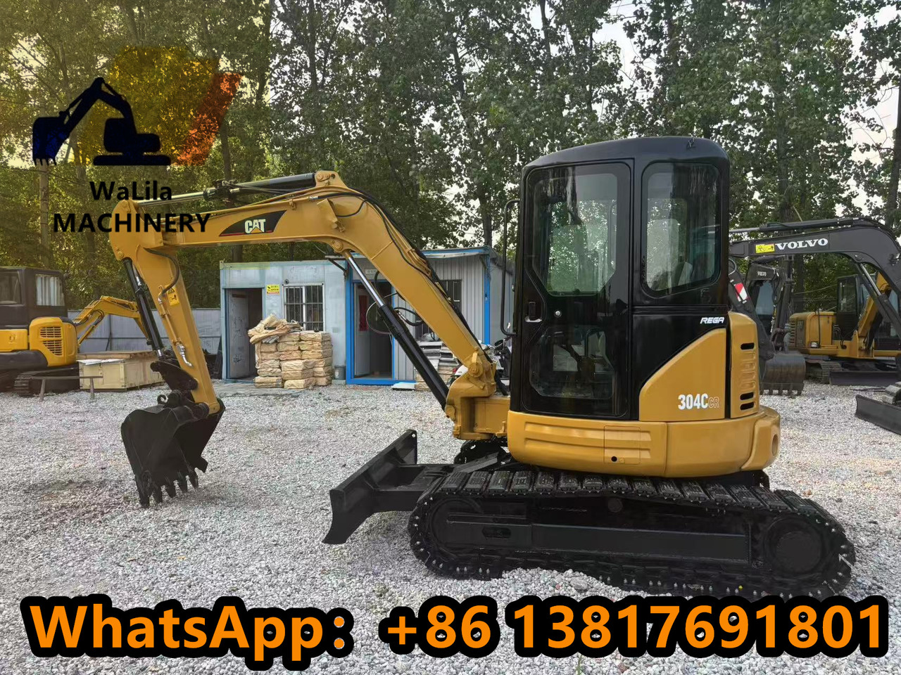 CATERPILLAR 304CCR - Mini excavator: picture 1 CATERPILLAR 304CCR - Mini excavator: picture 1