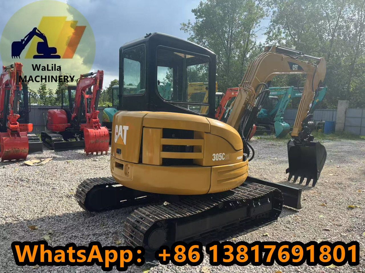 CATERPILLAR 305CCR - Mini excavator: picture 3 CATERPILLAR 305CCR - Mini excavator: picture 3