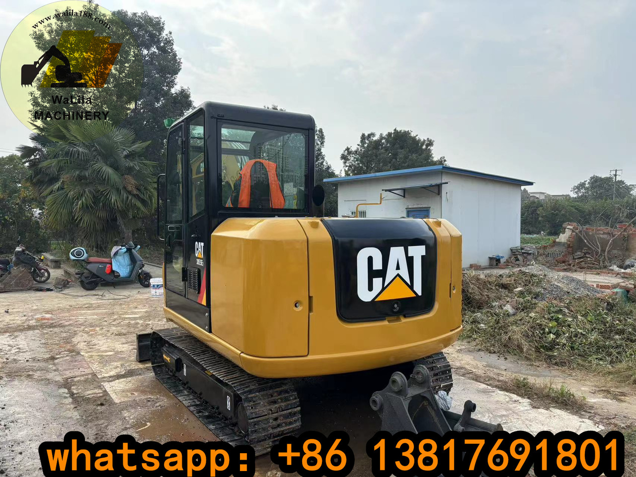 Mini excavator CATERPILLAR Caterpillar 305.5E excavator imported from Japan [ Good ]: picture 7